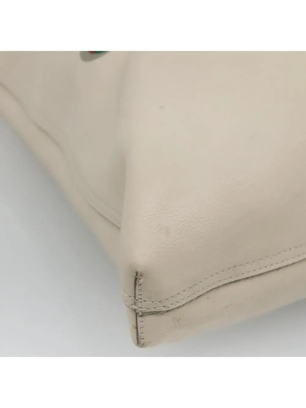 Gucci Web Sherry Line Tote Bag Leather #344027G73B